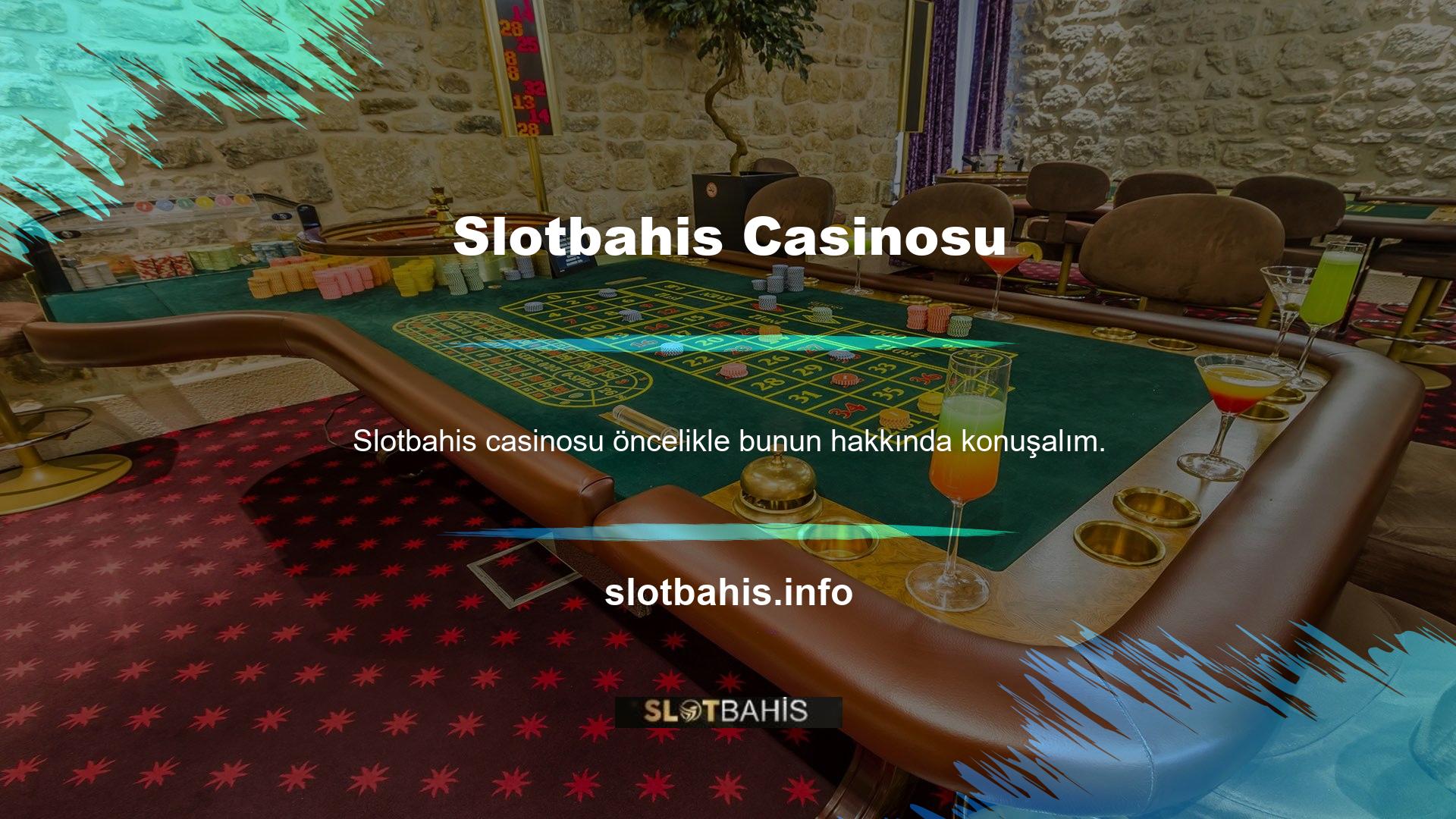 Casino web sitesine üye değilsiniz